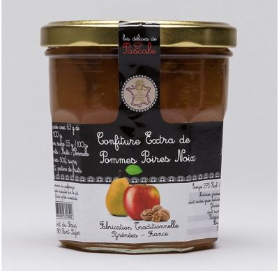 Pomme poire noix