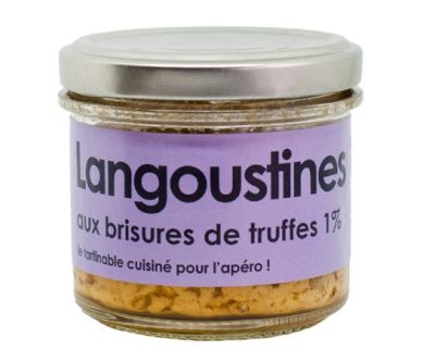 Langoustines brisures de truffes