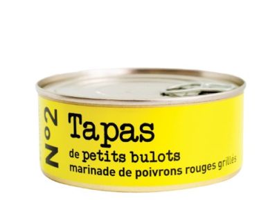 Bulots poivrons rouges