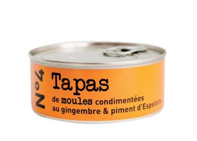Moules au gingembre et piment