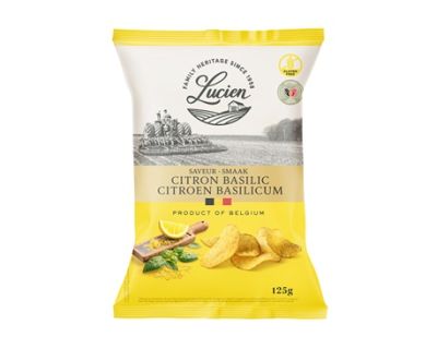 Chips citron et basilic